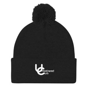 Unbothered Club Pom Knit Cap