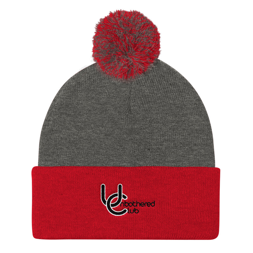 Unbothered Pom Knit Cap